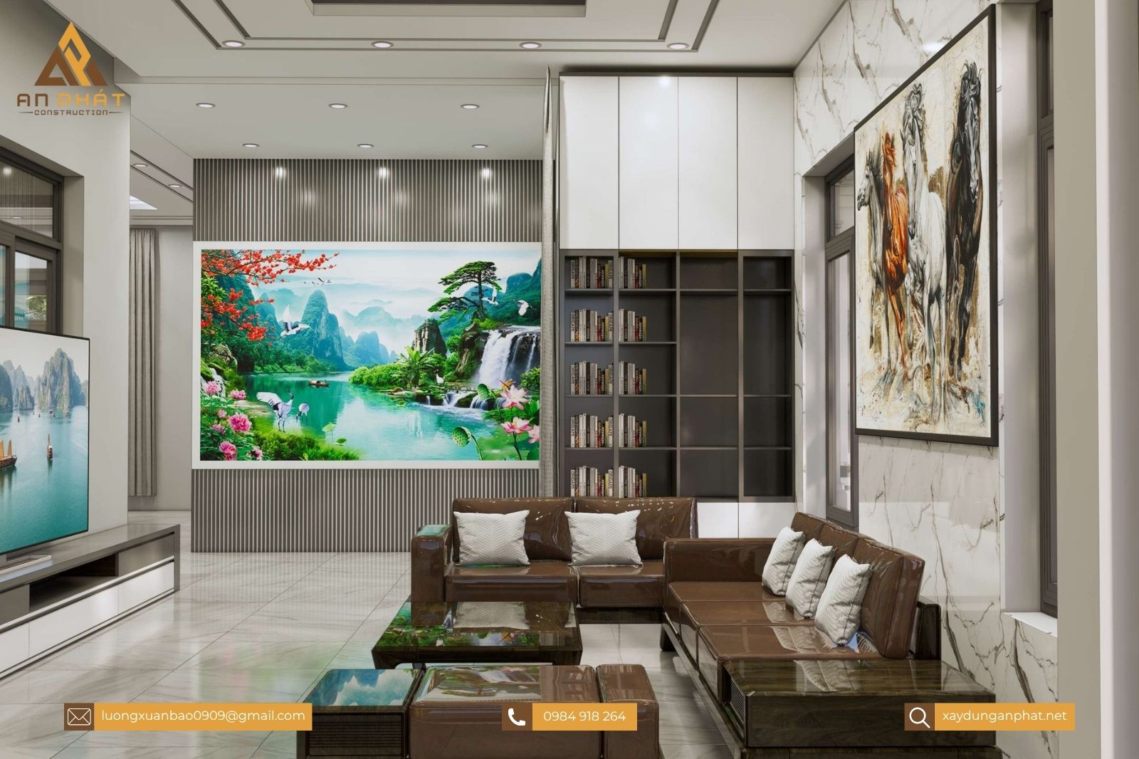 Mẫu nhà vườn mái Thái đẹp 260m²