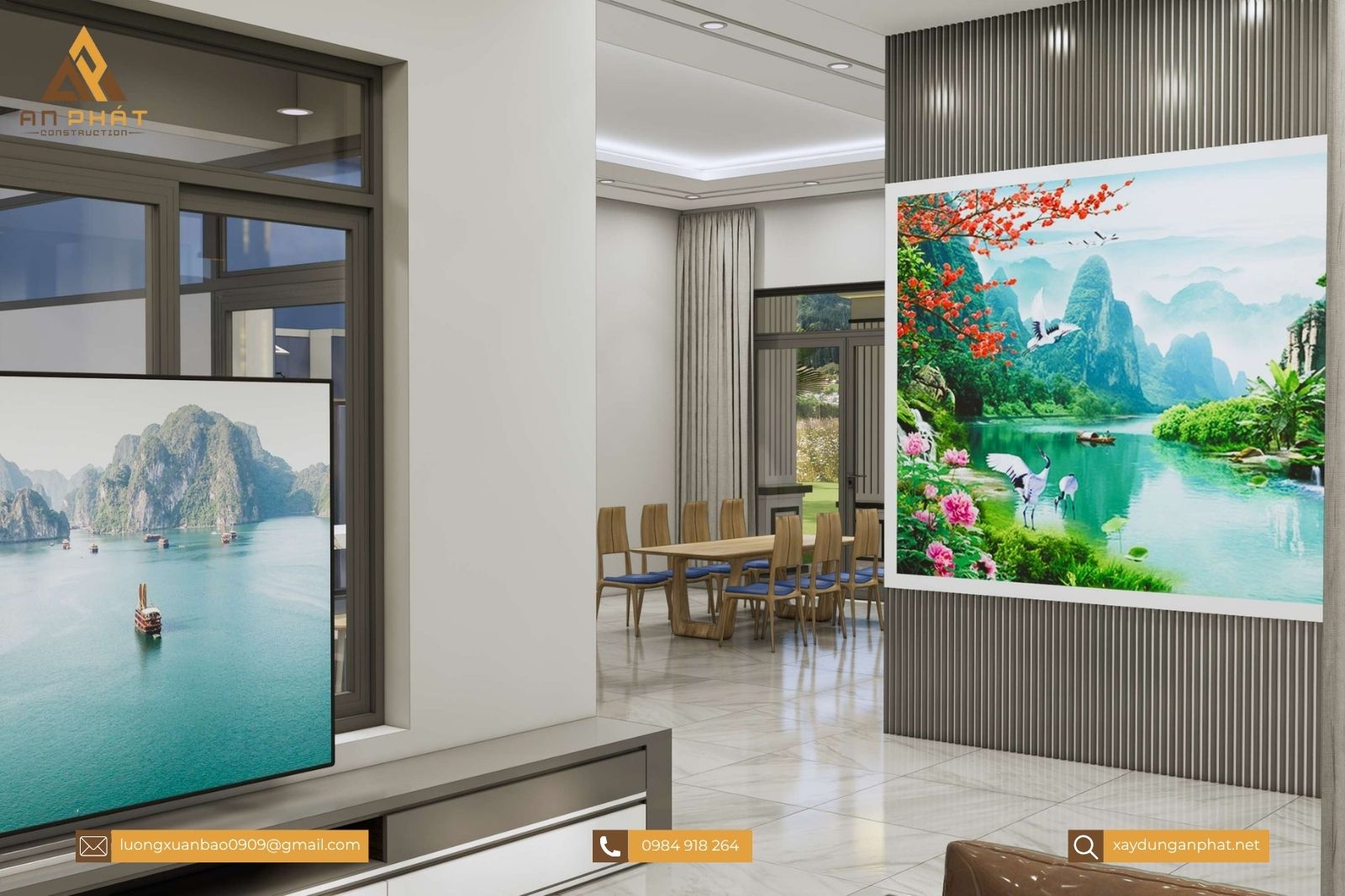 Mẫu nhà vườn mái Thái đẹp 260m²