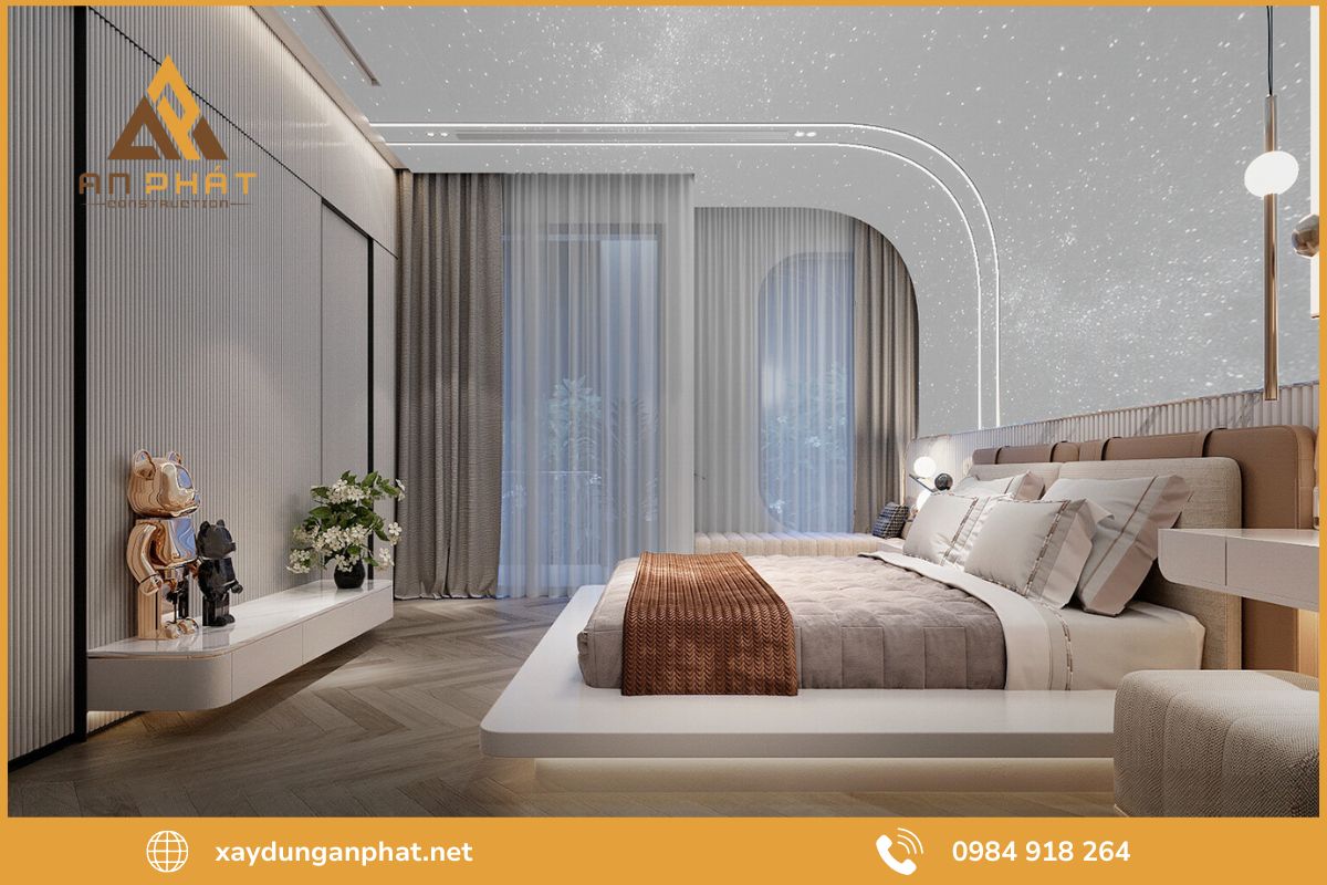 Màu sắc phòng ngủ hợp phong thủy và tâm lý nghỉ ngơi