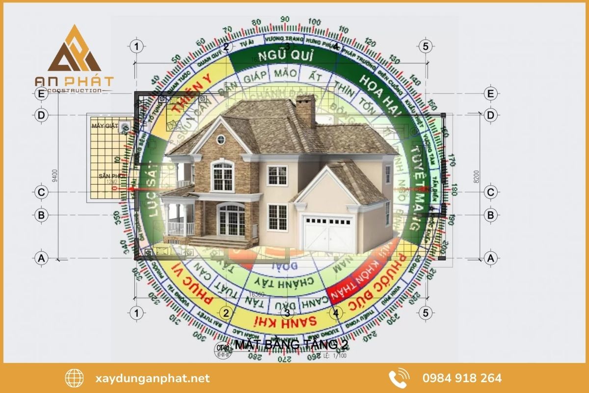 Một số lưu ý phong thủy quan trọng khi xây nhà năm 2026