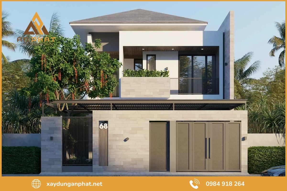 Ngân sách 800 triệu có đủ để hoàn thiện nhà 2 tầng mái Nhật?