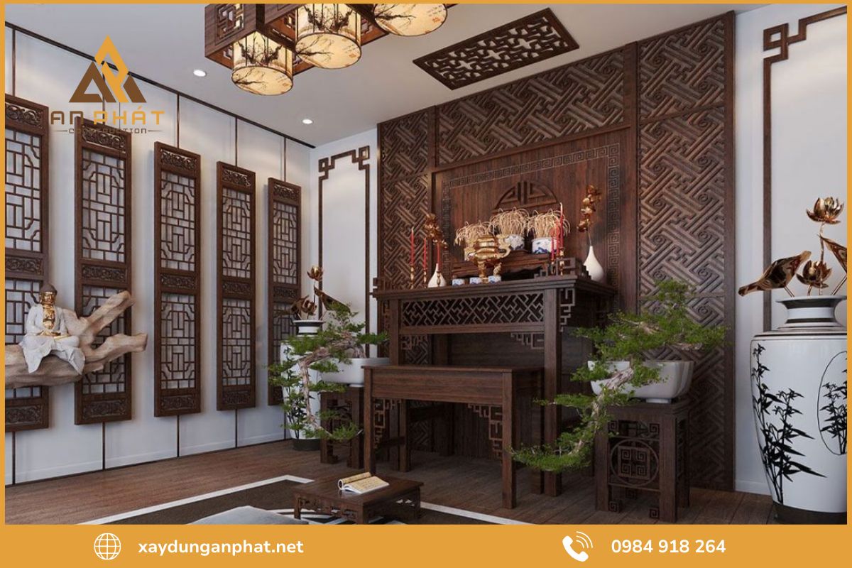Nguyên tắc phong thủy chung khi đặt bàn thờ trong nhà