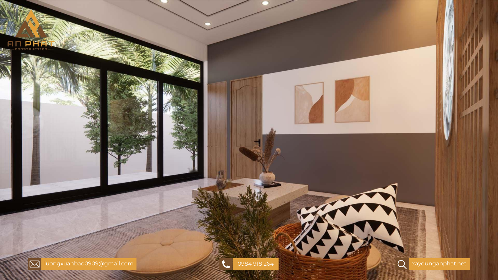 Nhà cấp 4 - 2 phòng ngủ