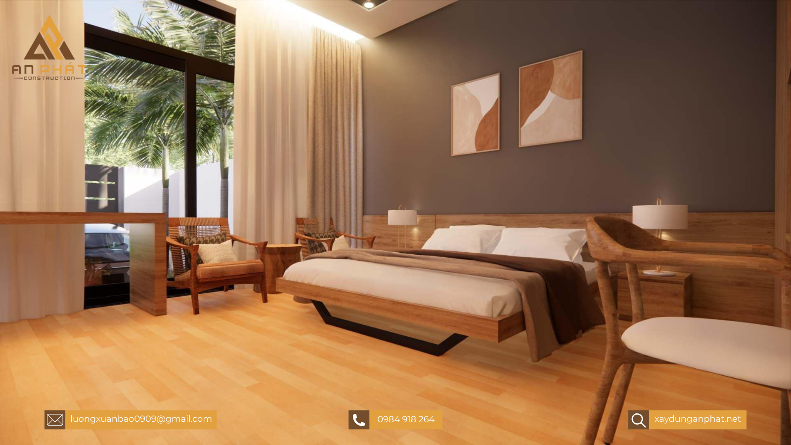 Nhà cấp 4 - 2 phòng ngủ