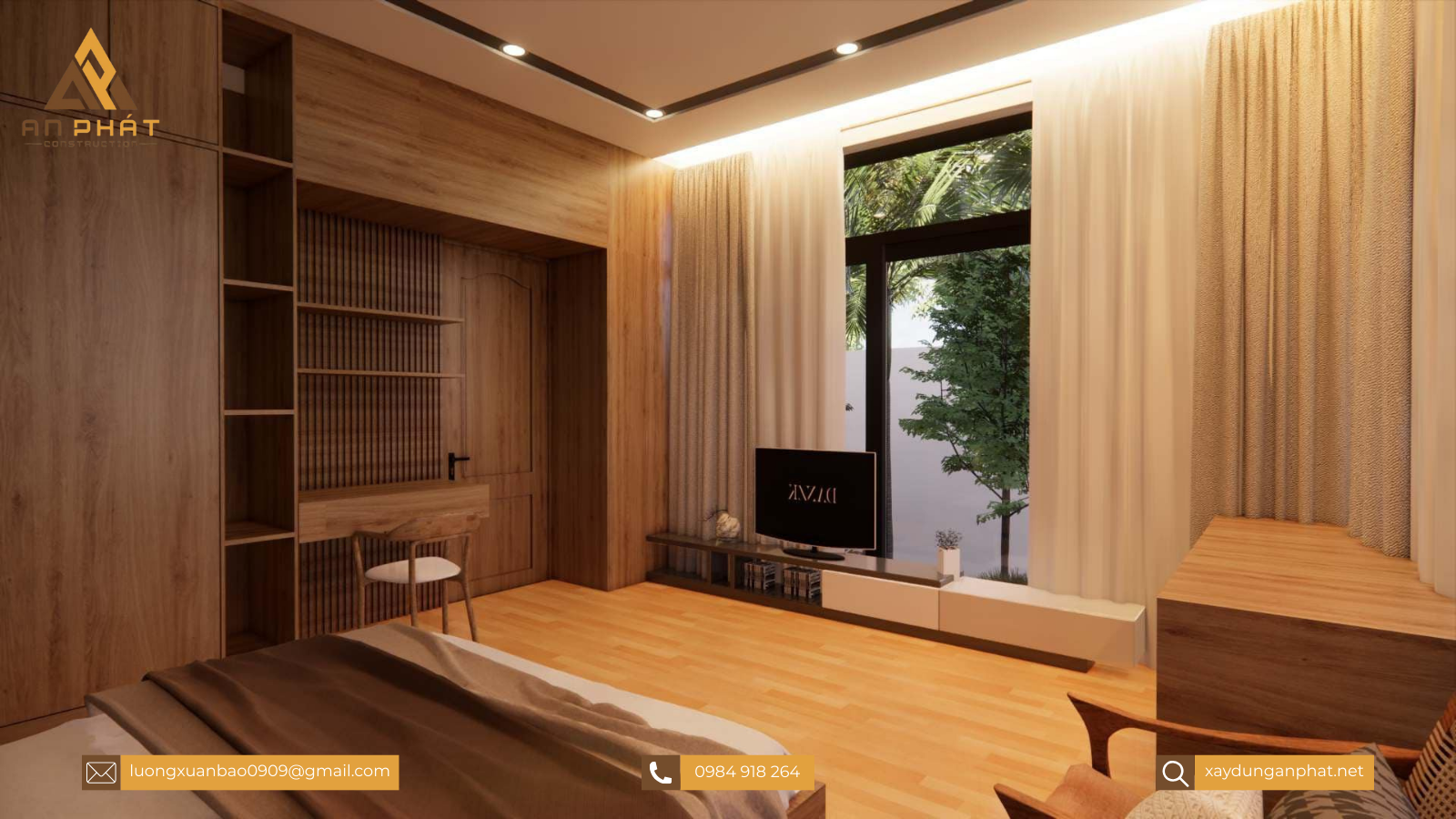 Nhà cấp 4 - 2 phòng ngủ