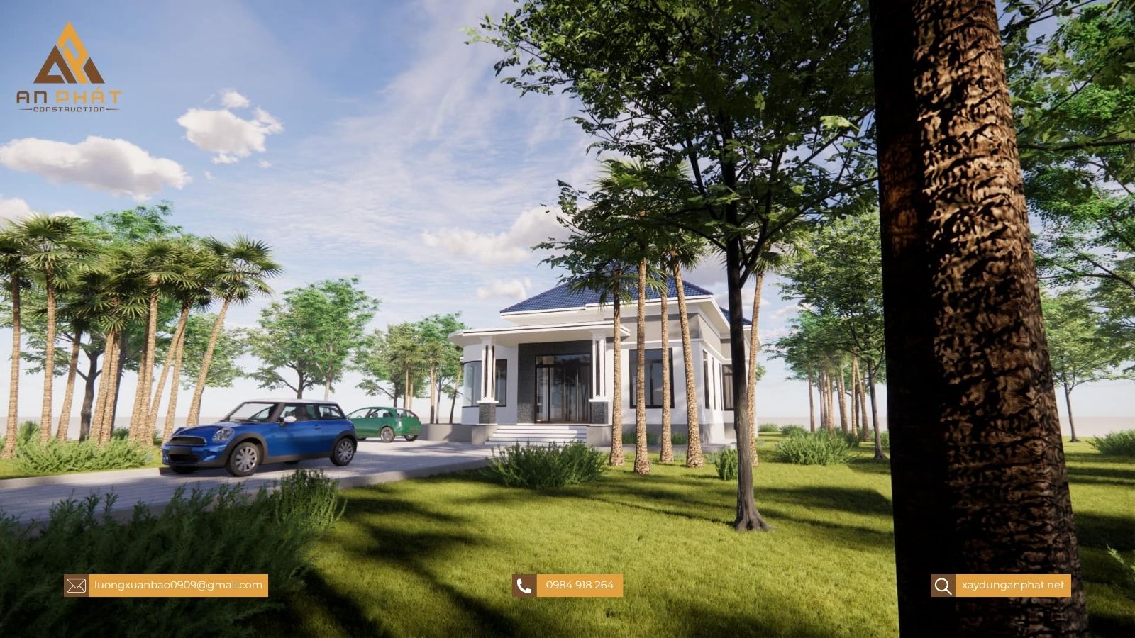 Nhà cấp 4 - 4 phòng ngủ