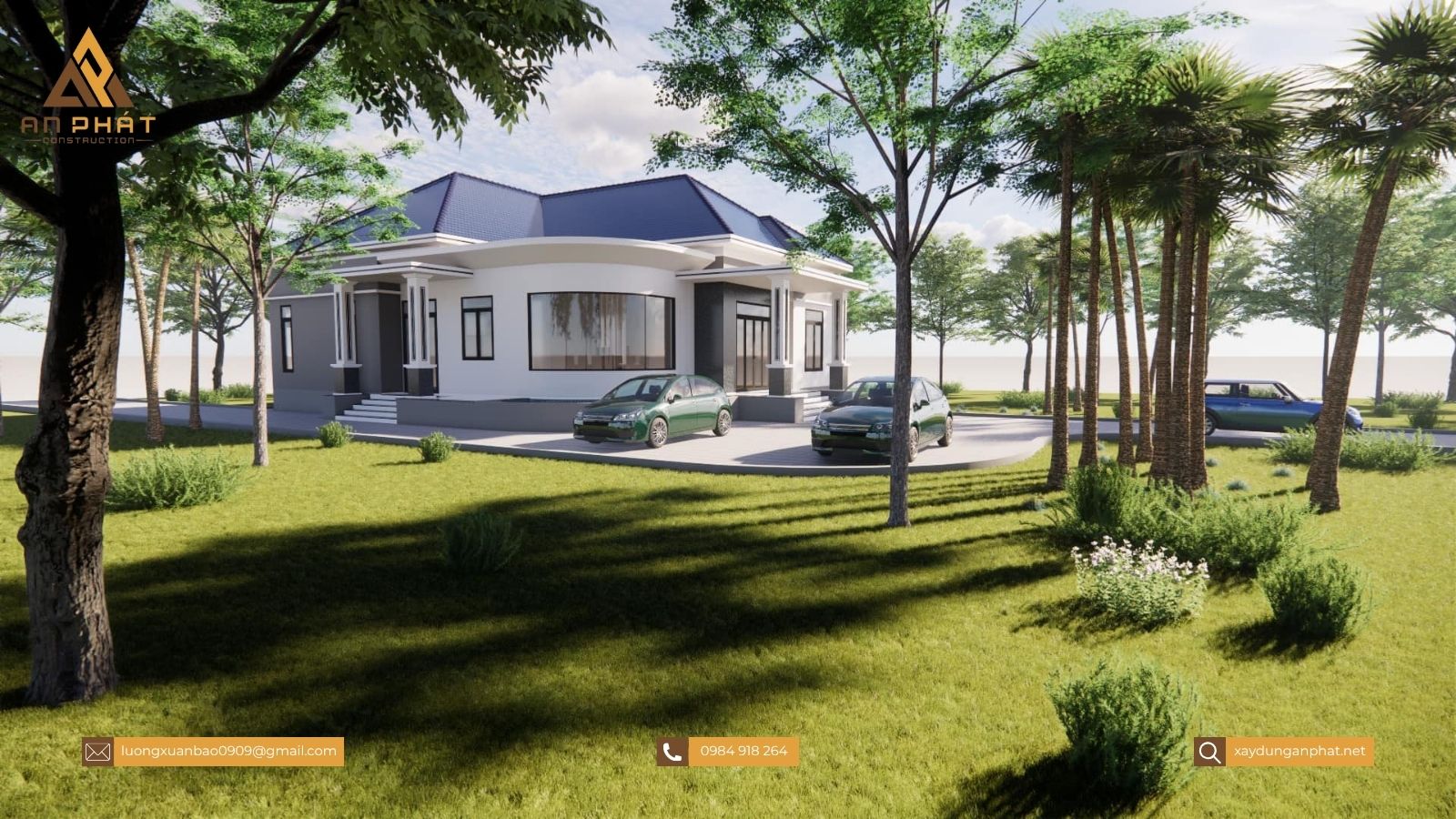 Nhà cấp 4 - 4 phòng ngủ