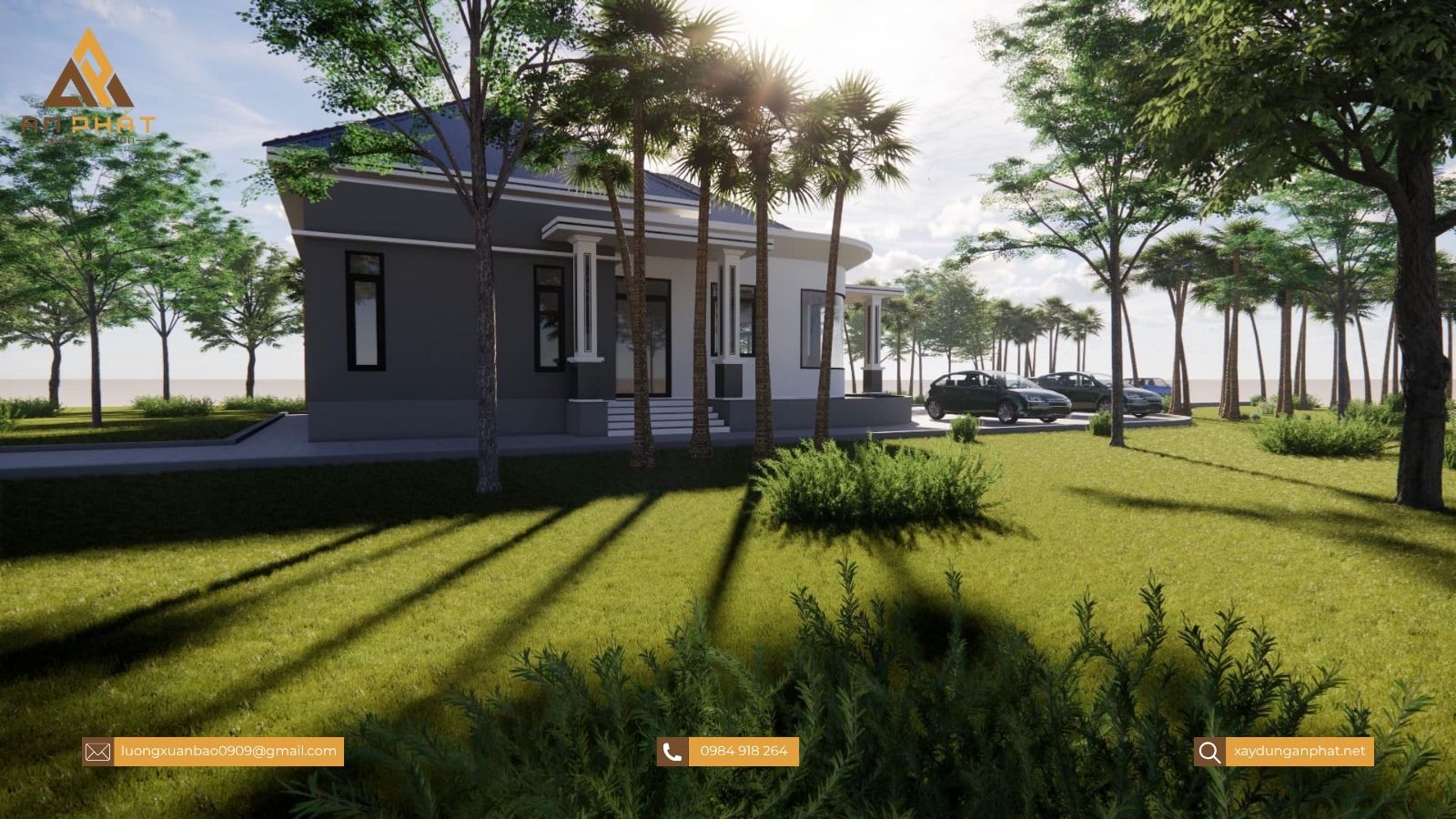 Nhà cấp 4 - 4 phòng ngủ