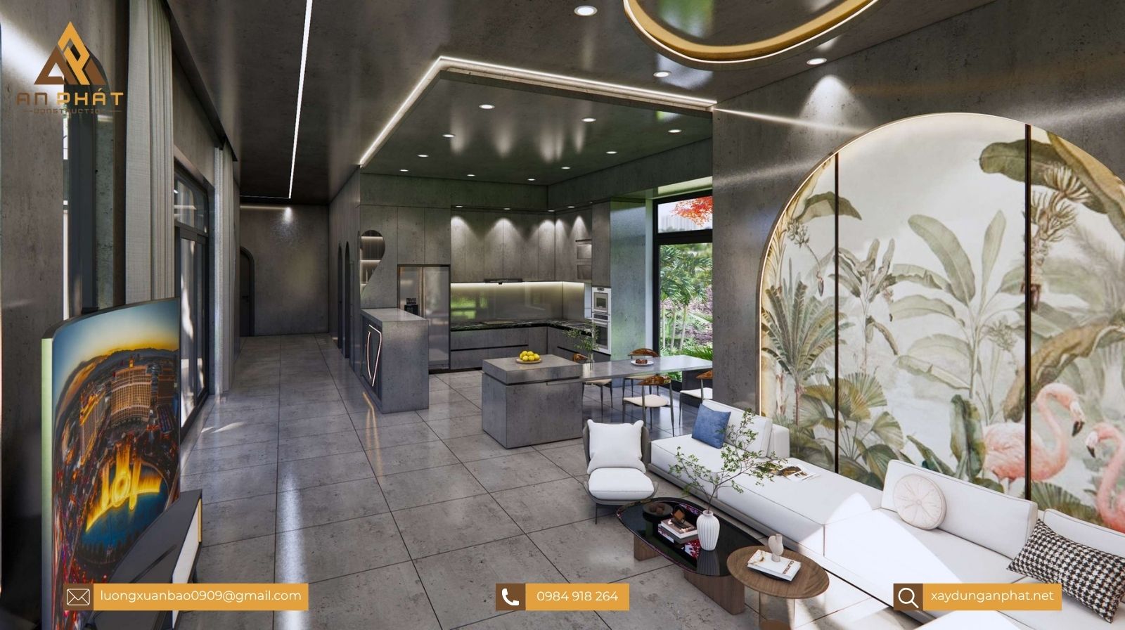 Nhà cấp 4 chữ L