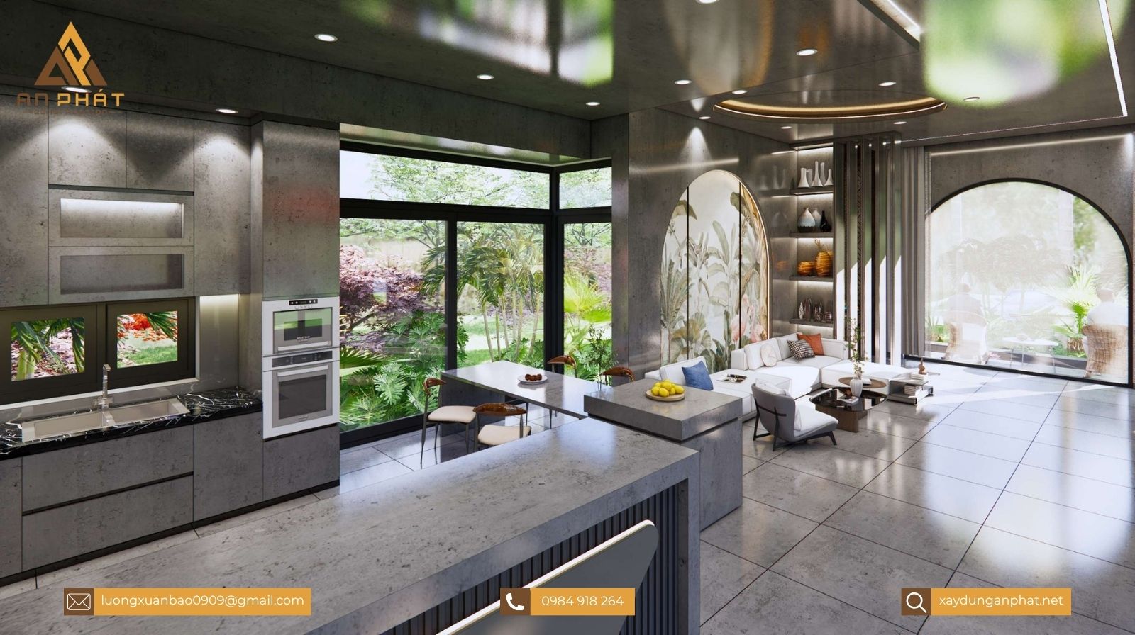 Nhà cấp 4 chữ L