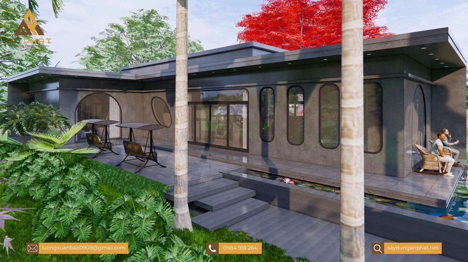 Nhà cấp 4 chữ L