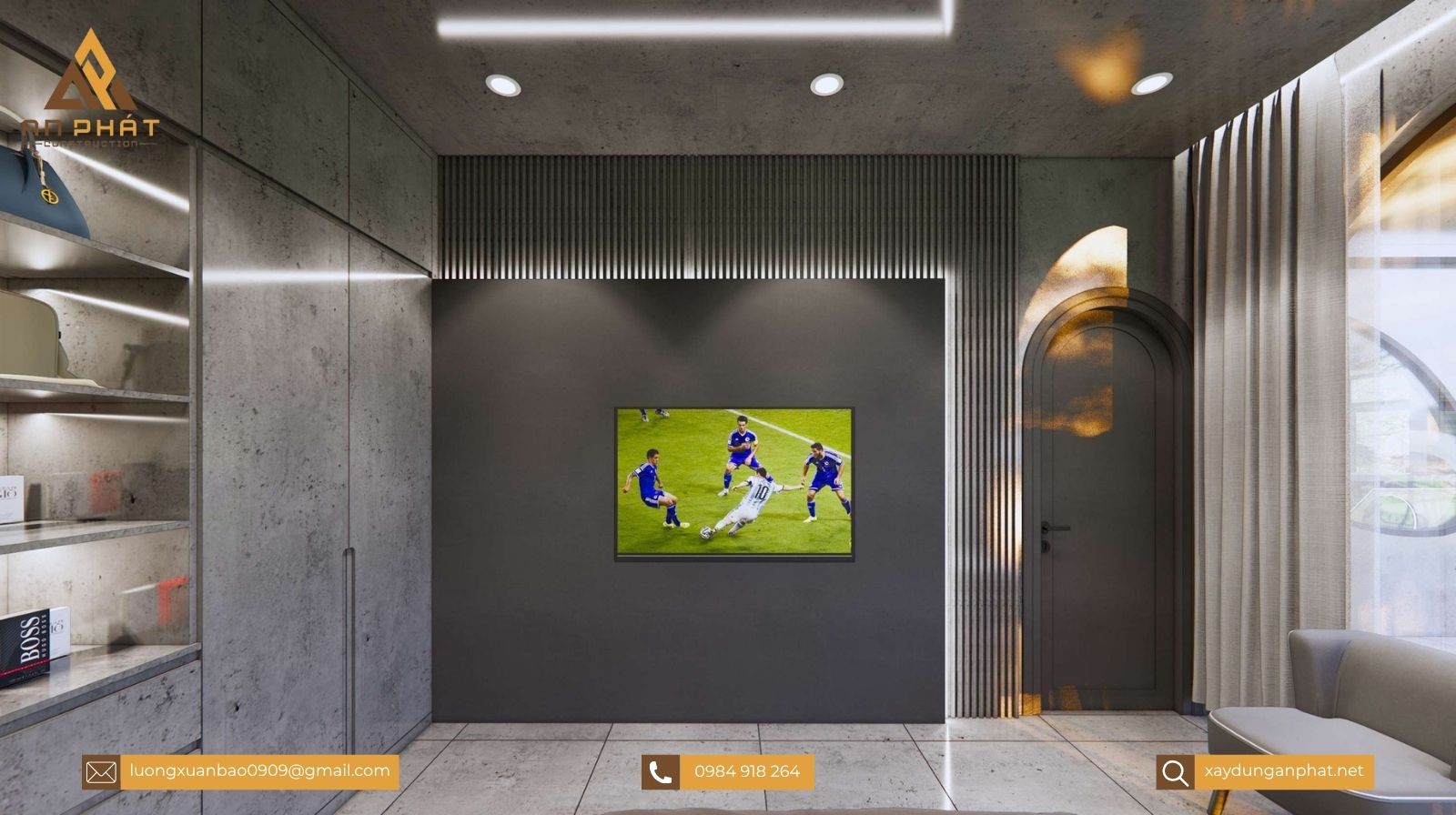 Nhà cấp 4 chữ L