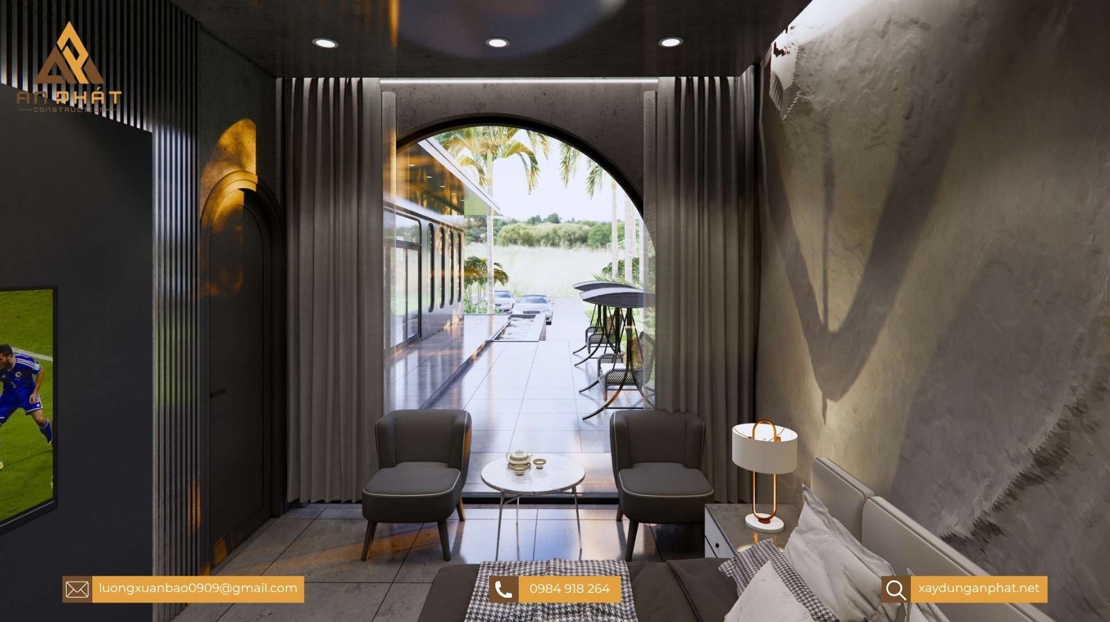 Nhà cấp 4 chữ L