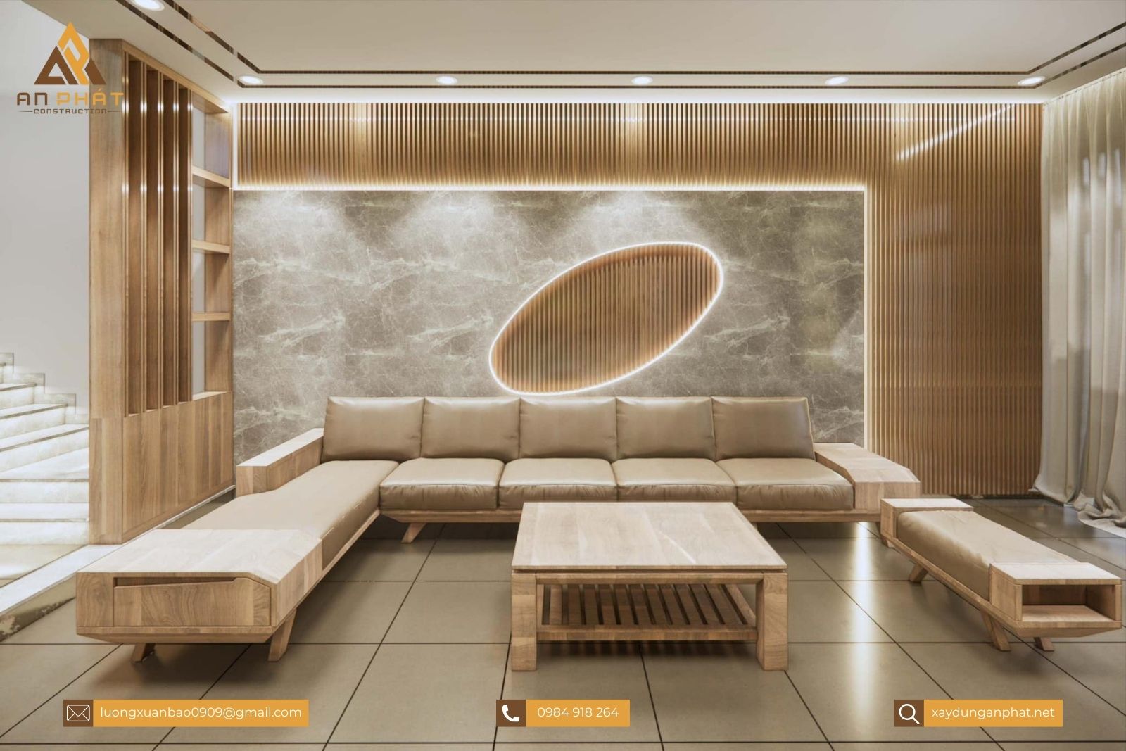 Nhà cấp 4 gác lửng mái lệch