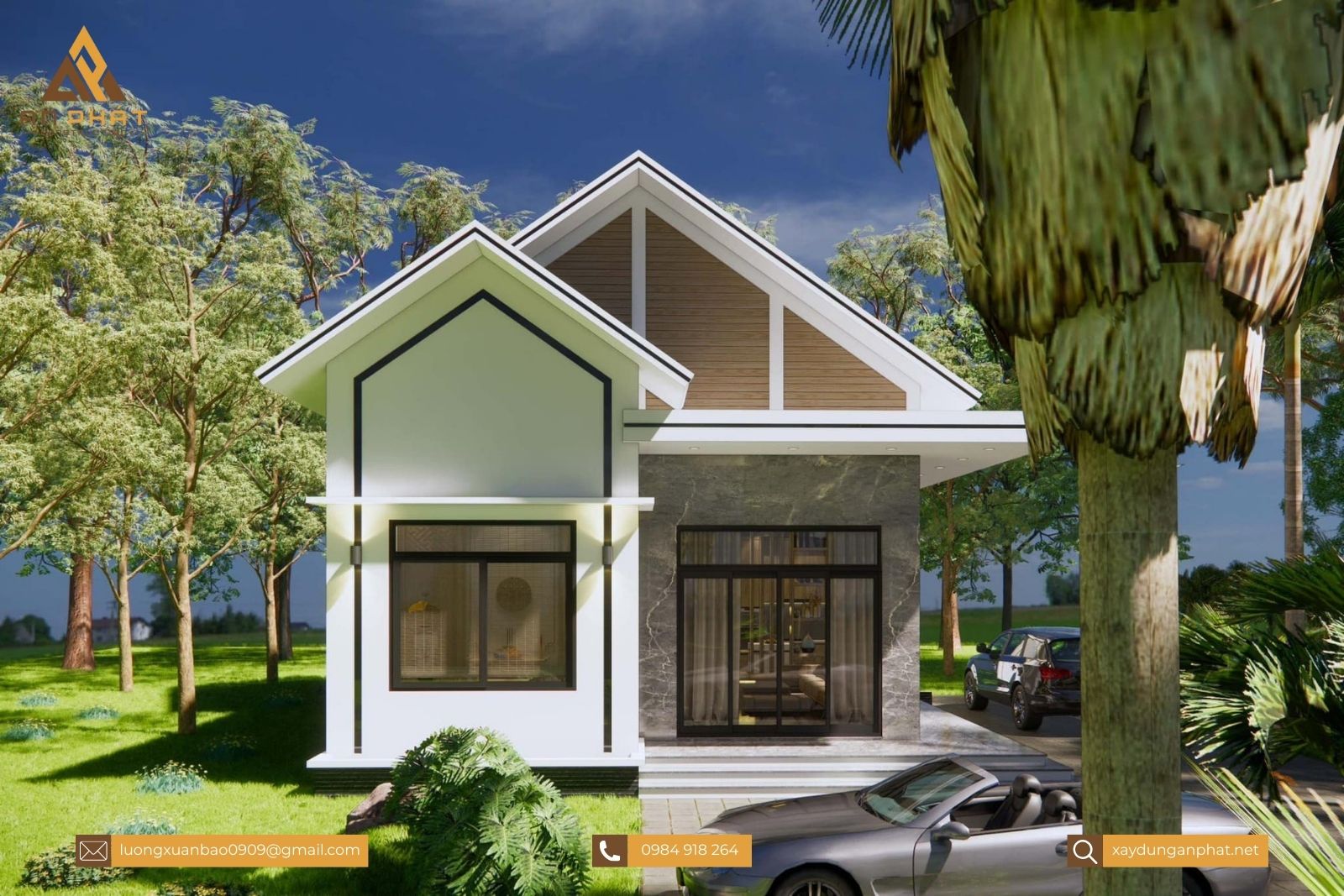 Nhà cấp 4 hiện đại