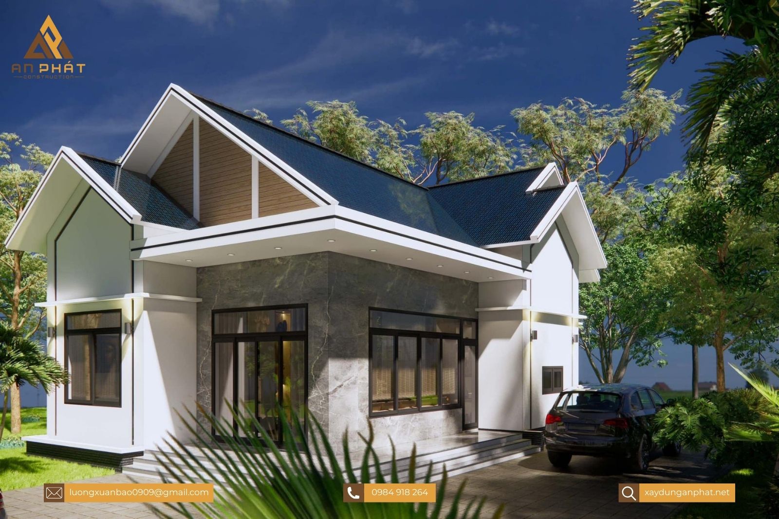 Nhà cấp 4 hiện đại