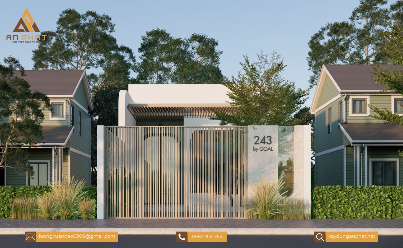 Nhà cấp 4 hiện đại 60m² 