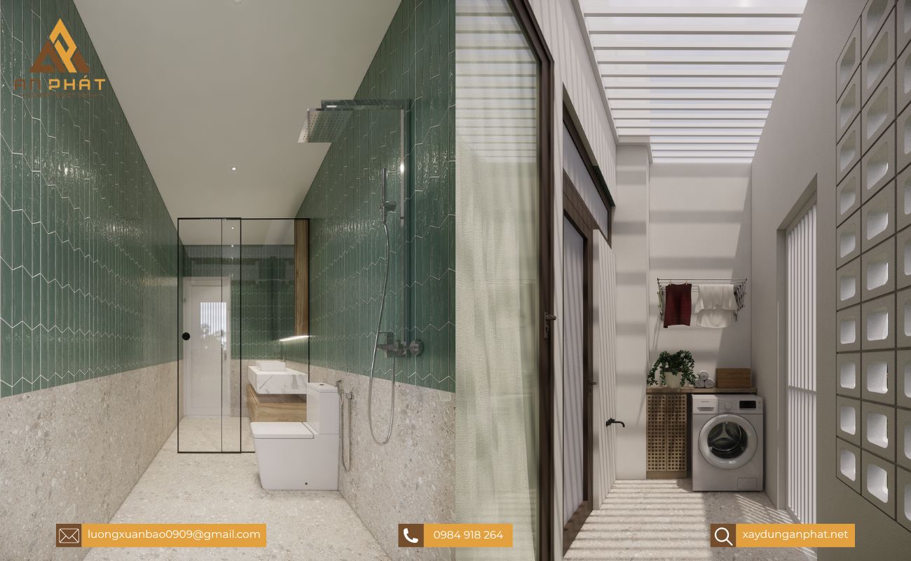 Nhà cấp 4 hiện đại 60m² 