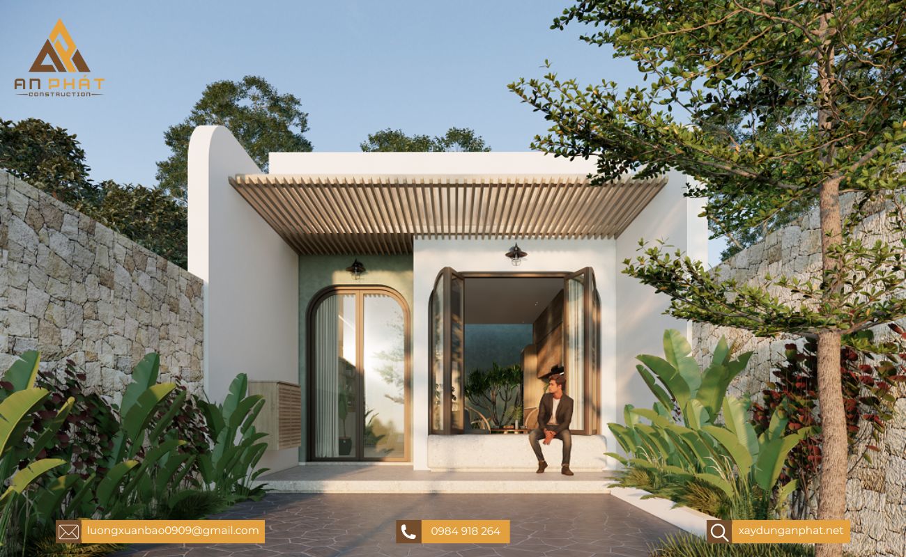 Nhà cấp 4 hiện đại 60m² 