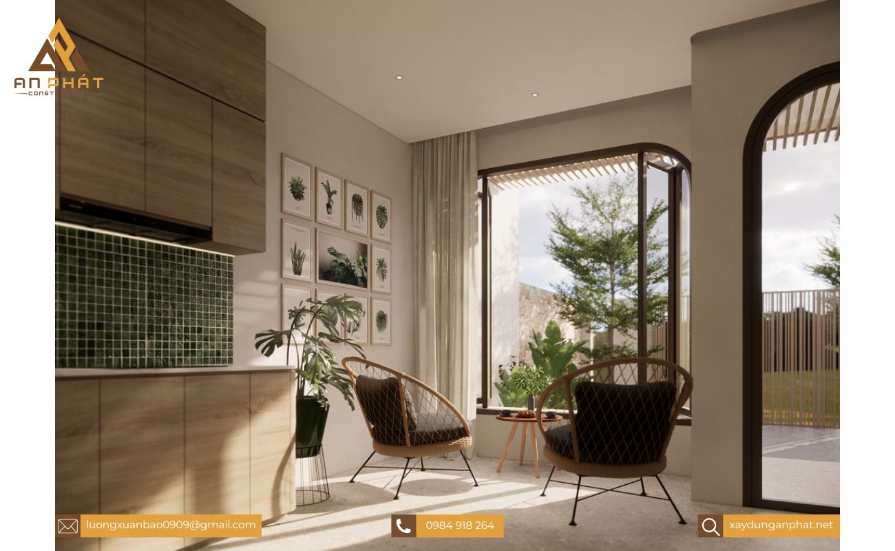 Nhà cấp 4 hiện đại 60m² 