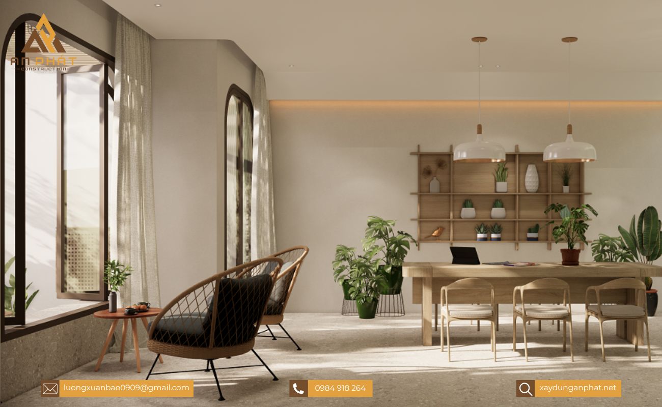 Nhà cấp 4 hiện đại 60m² 