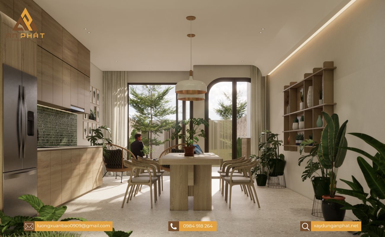 Nhà cấp 4 hiện đại 60m² 