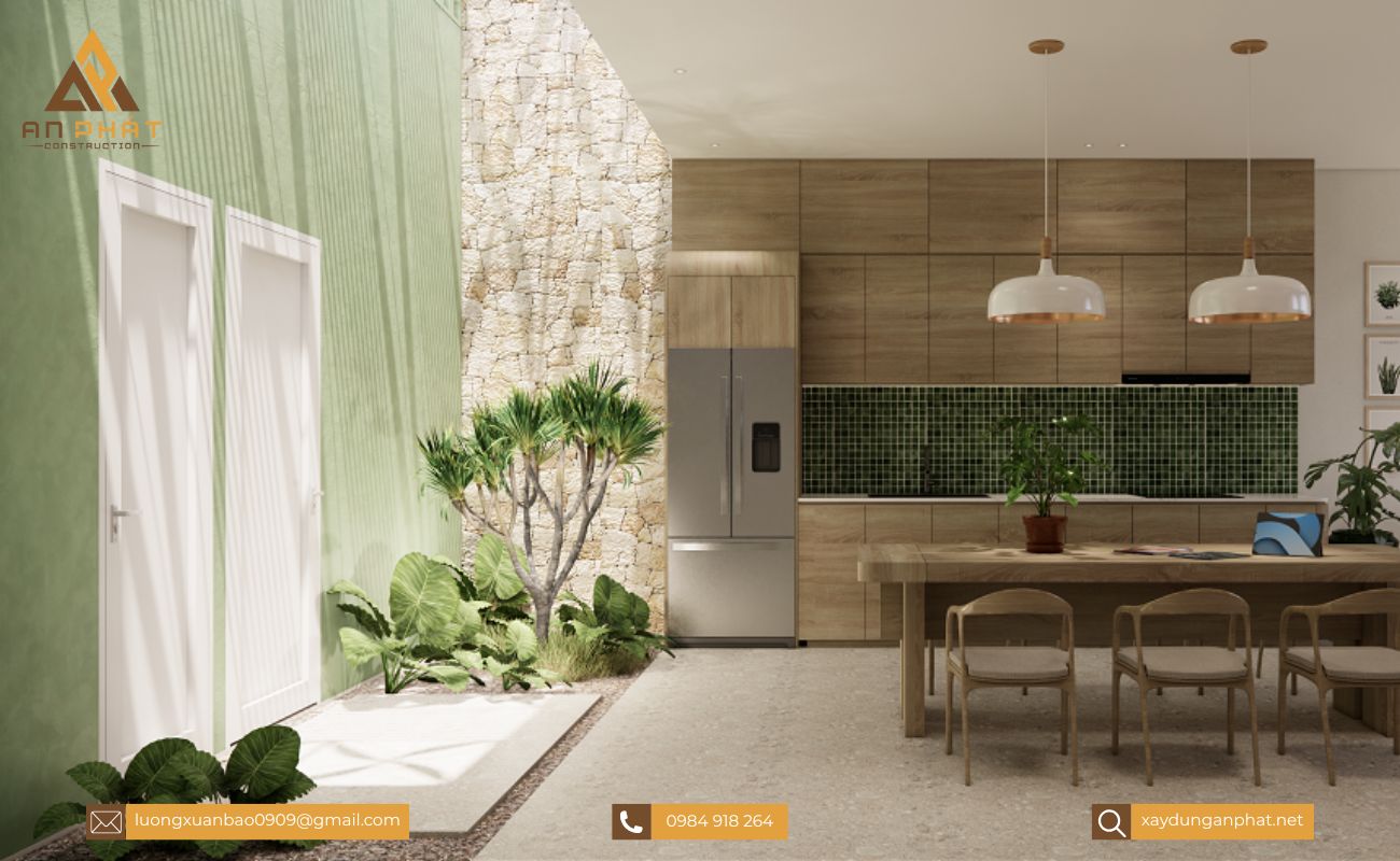 Nhà cấp 4 hiện đại 60m² 