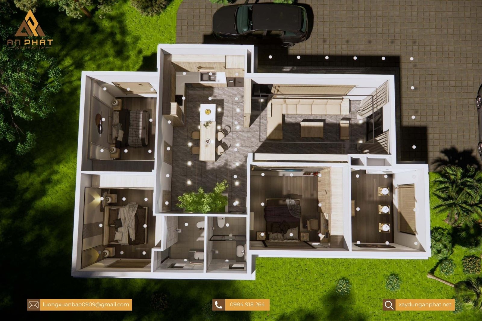 Nhà cấp 4 hiện đại