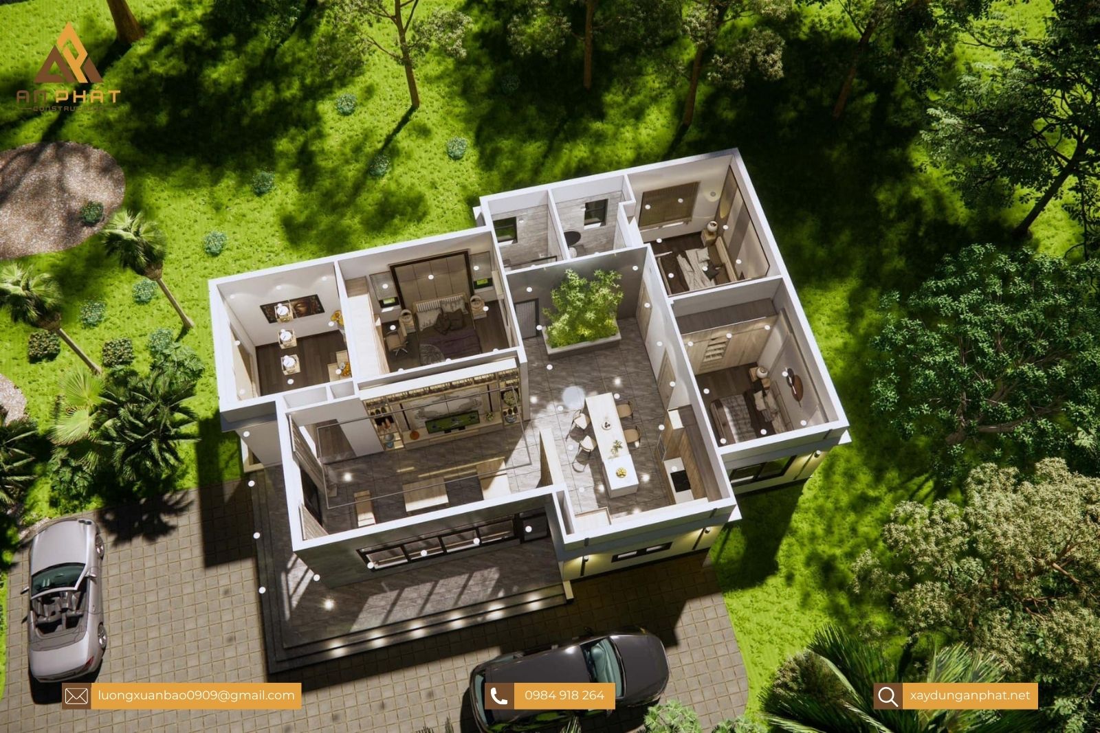 Nhà cấp 4 hiện đại