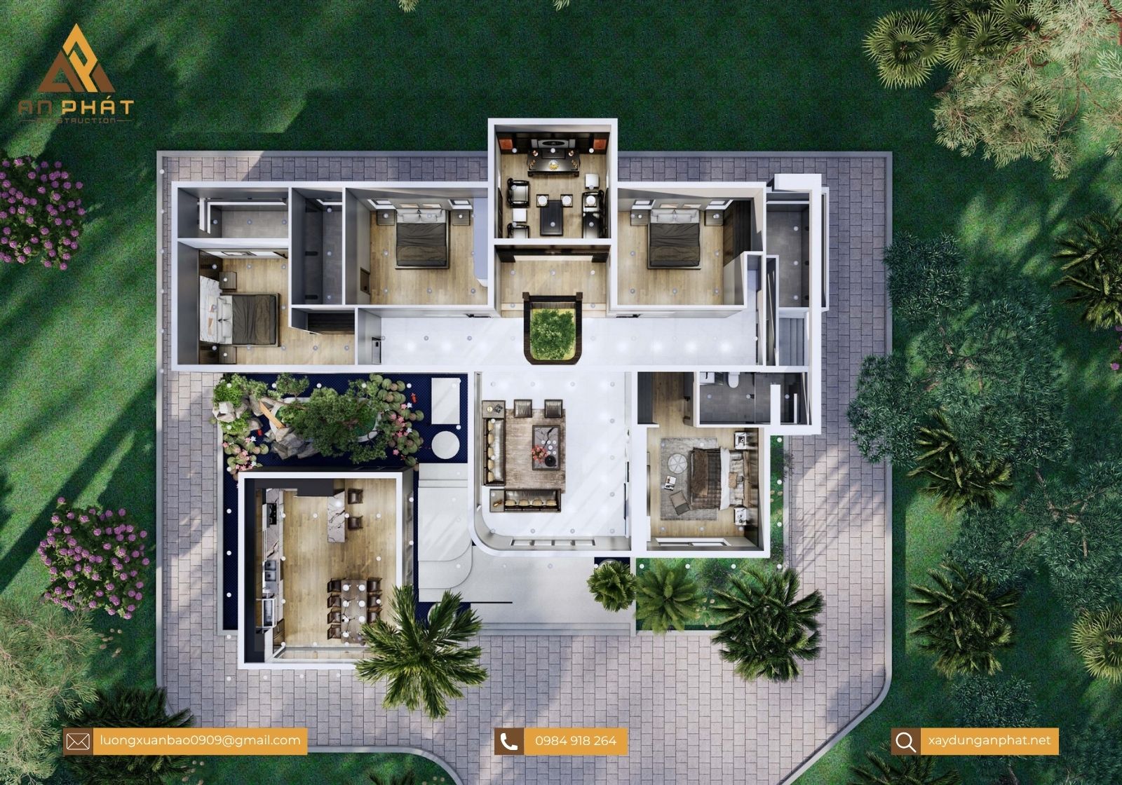 Nhà cấp 4 mái bằng