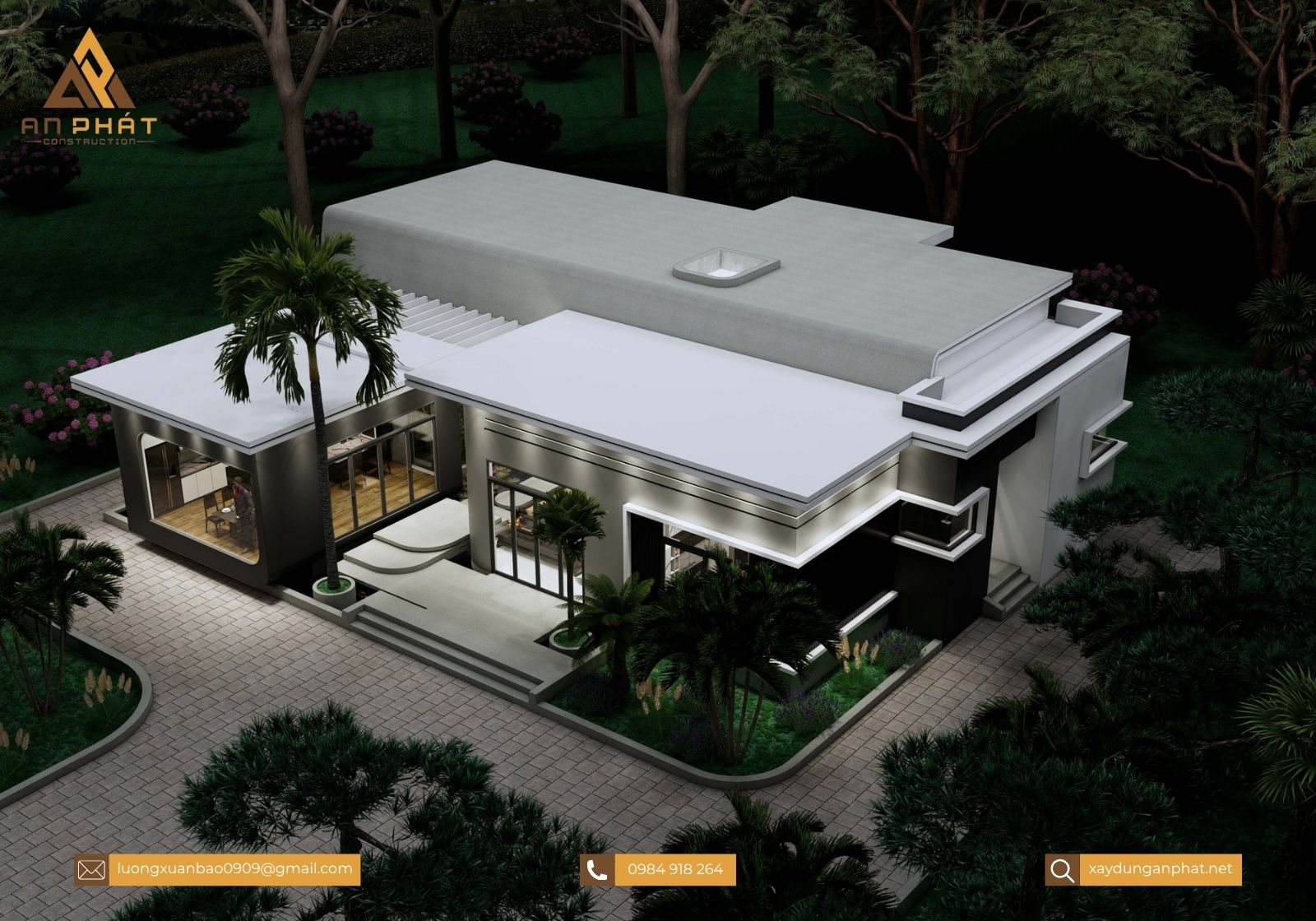 Nhà cấp 4 mái bằng