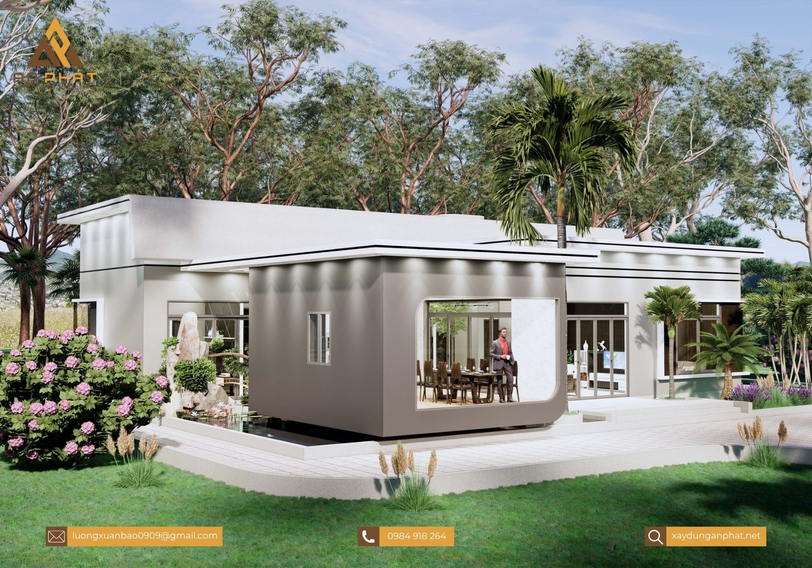 Nhà cấp 4 mái bằng