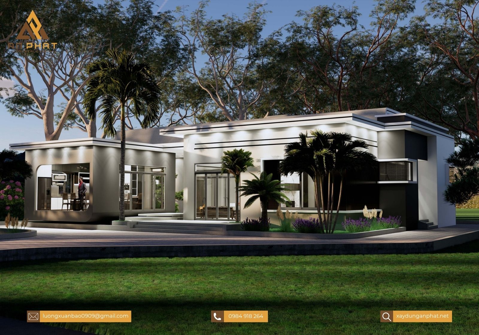 Nhà cấp 4 mái bằng