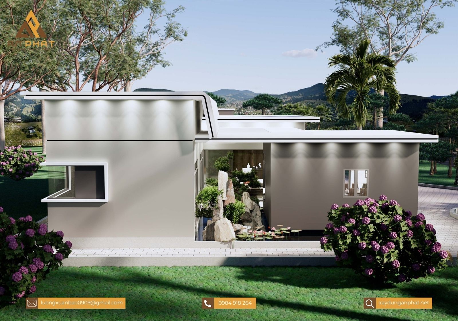 Nhà cấp 4 mái bằng