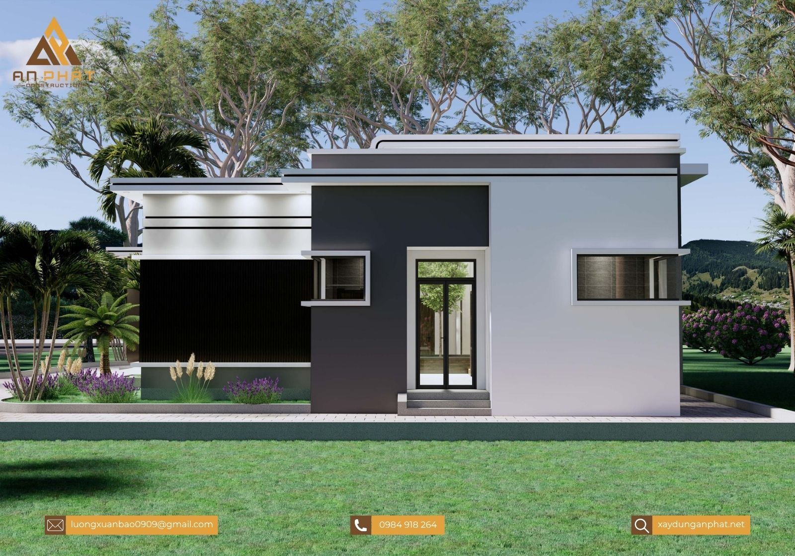 Nhà cấp 4 mái bằng