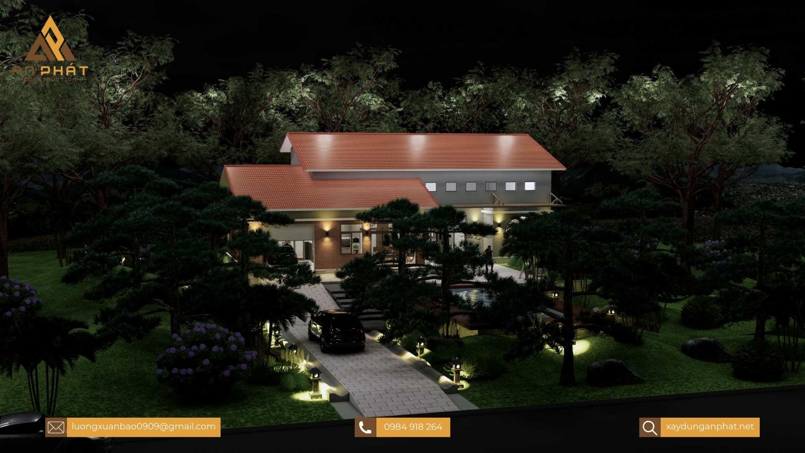 Nhà cấp 4 mái lệch đẹp hiện đại