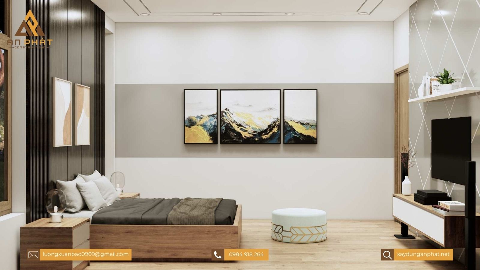 Nhà cấp 4 mái lệch đẹp hiện đại