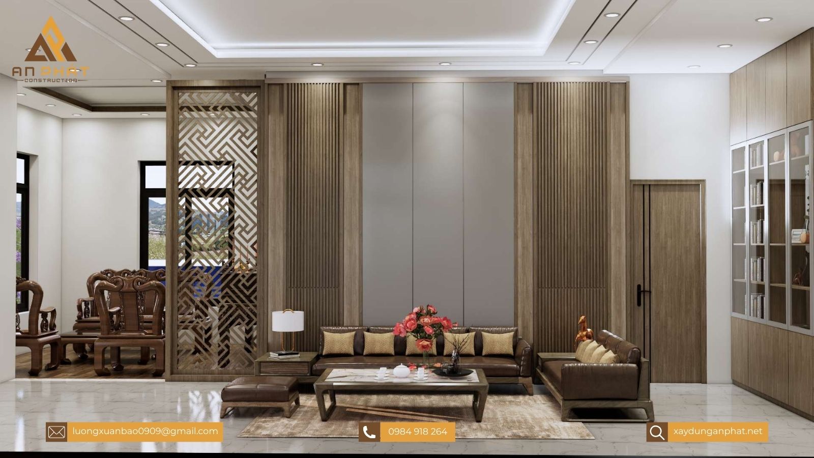 Nhà cấp 4 mái nhật chữ L