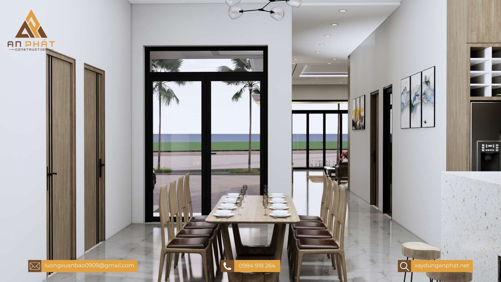 Nhà cấp 4 mái nhật chữ L