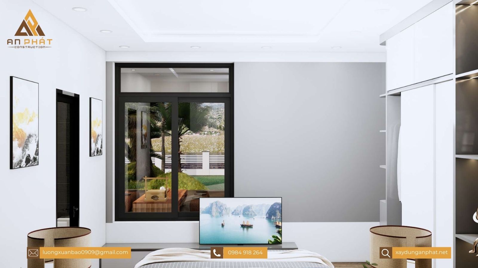 Nhà cấp 4 mái nhật chữ L