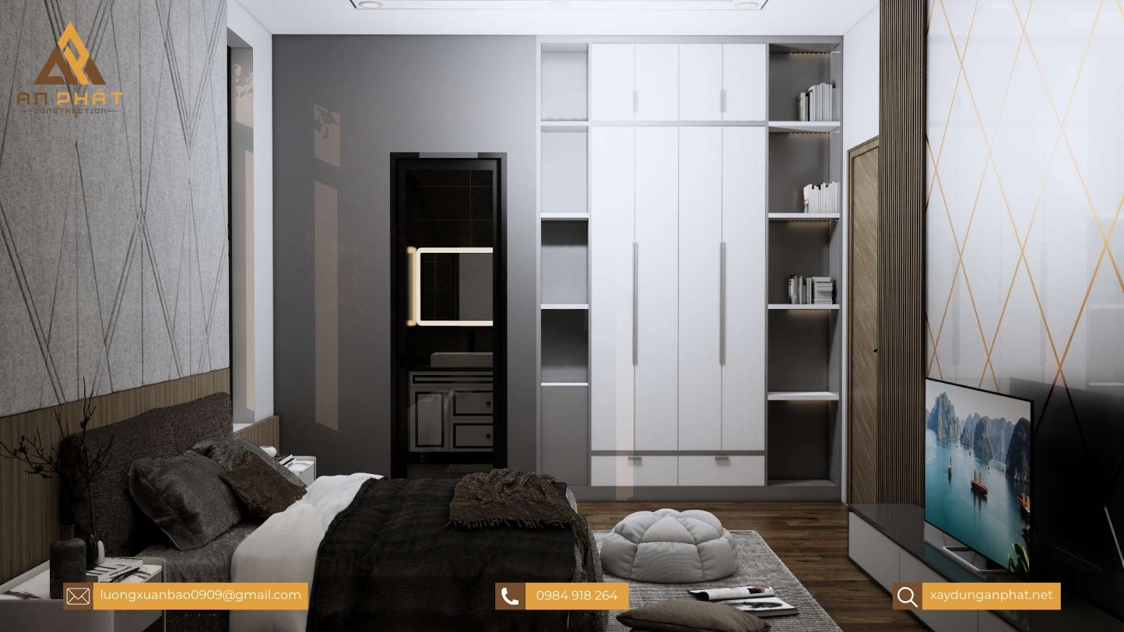 Nhà cấp 4 mái nhật chữ L