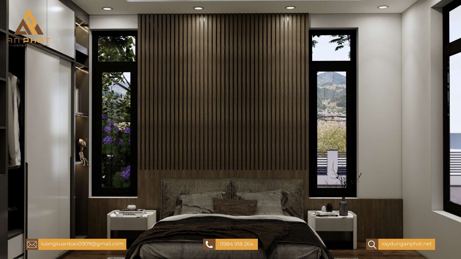 Nhà cấp 4 mái nhật chữ L