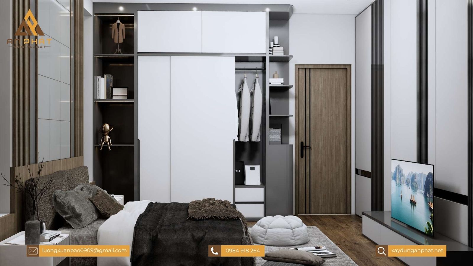 Nhà cấp 4 mái nhật chữ L