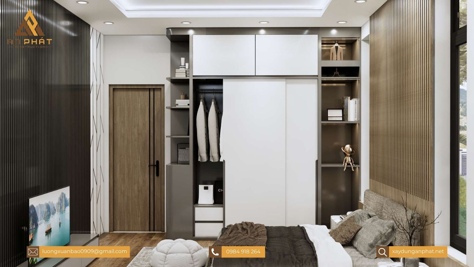 Nhà cấp 4 mái nhật chữ L