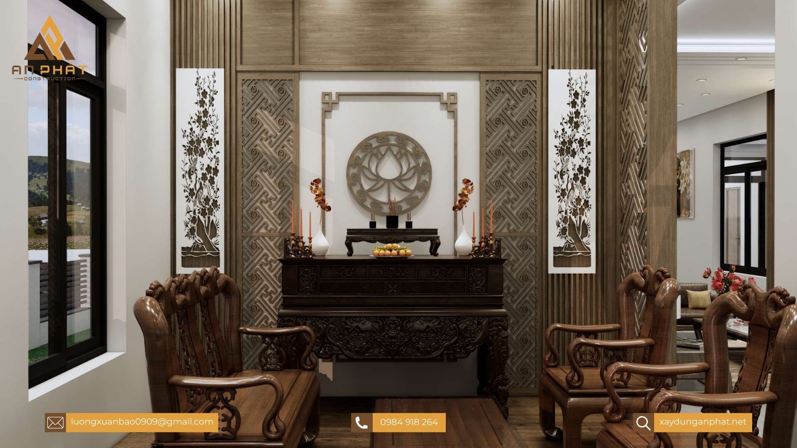 Nhà cấp 4 mái nhật chữ L