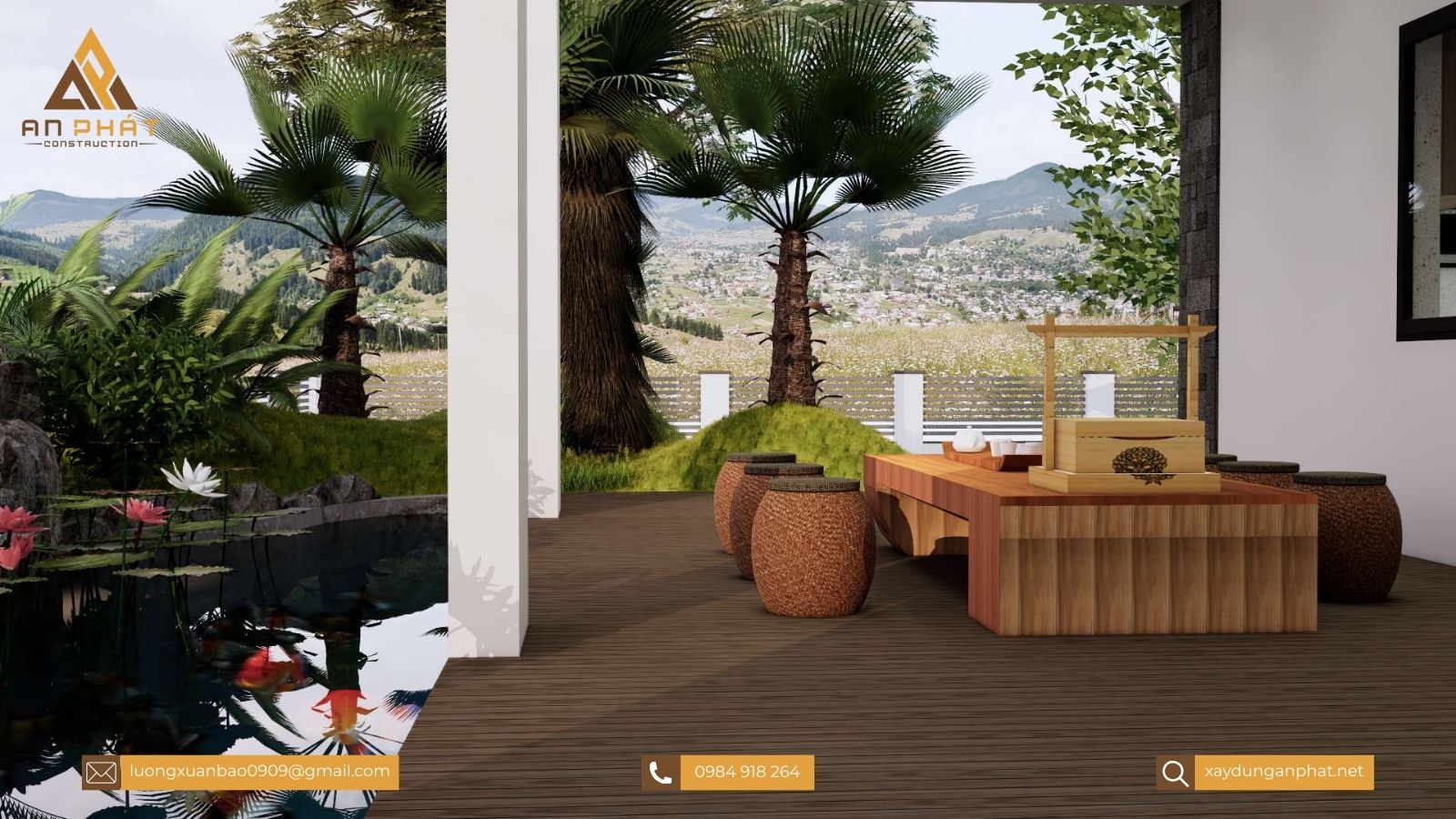 Nhà cấp 4 mái nhật chữ L