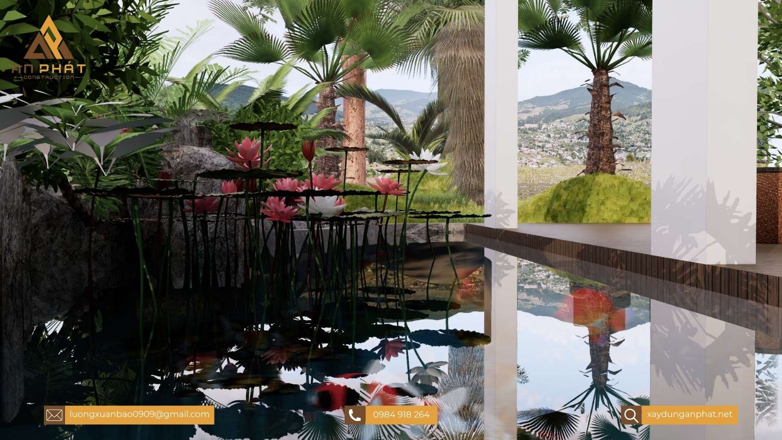 Nhà cấp 4 mái nhật chữ L