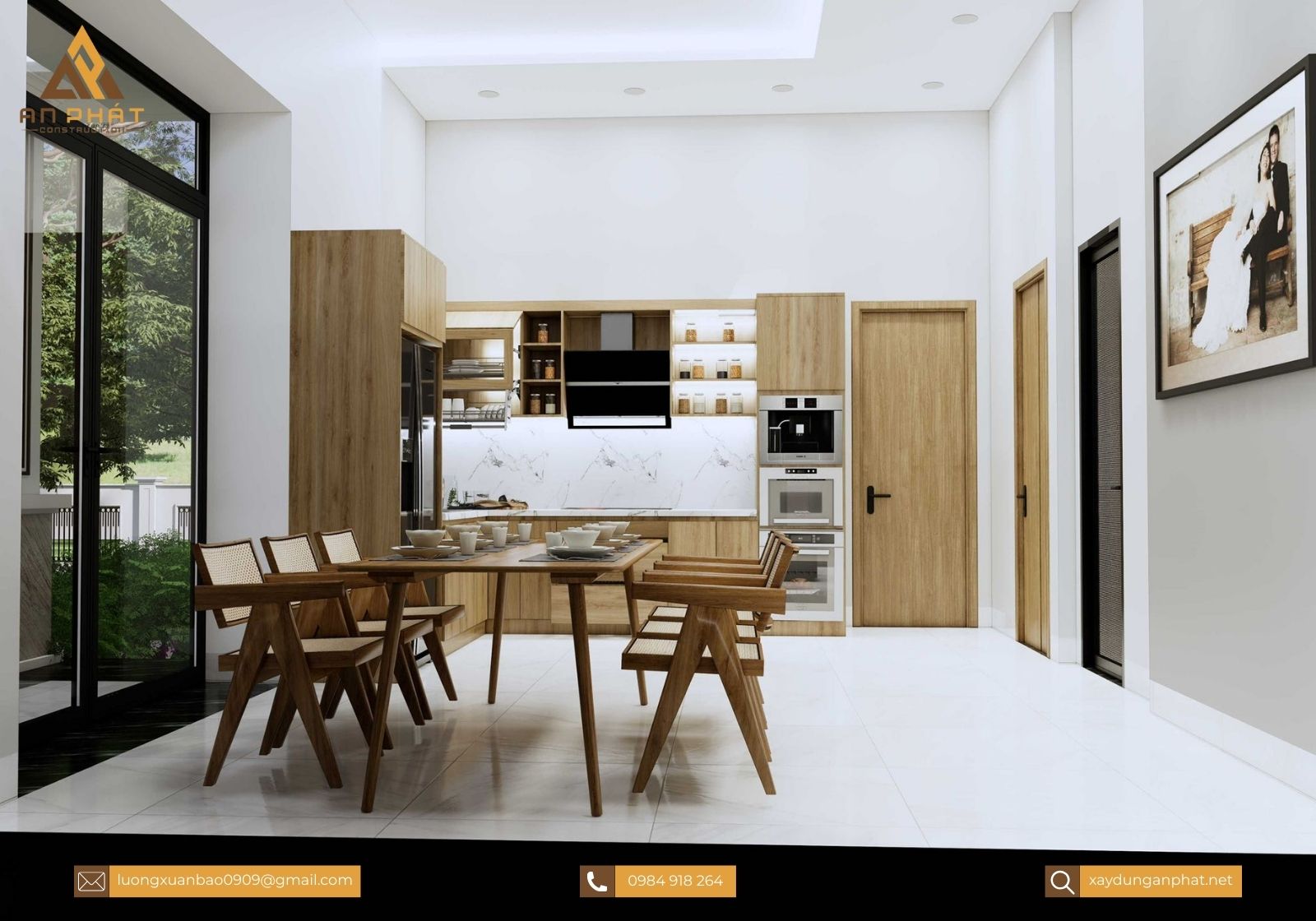 Nhà cấp 4 mái thái 170m²