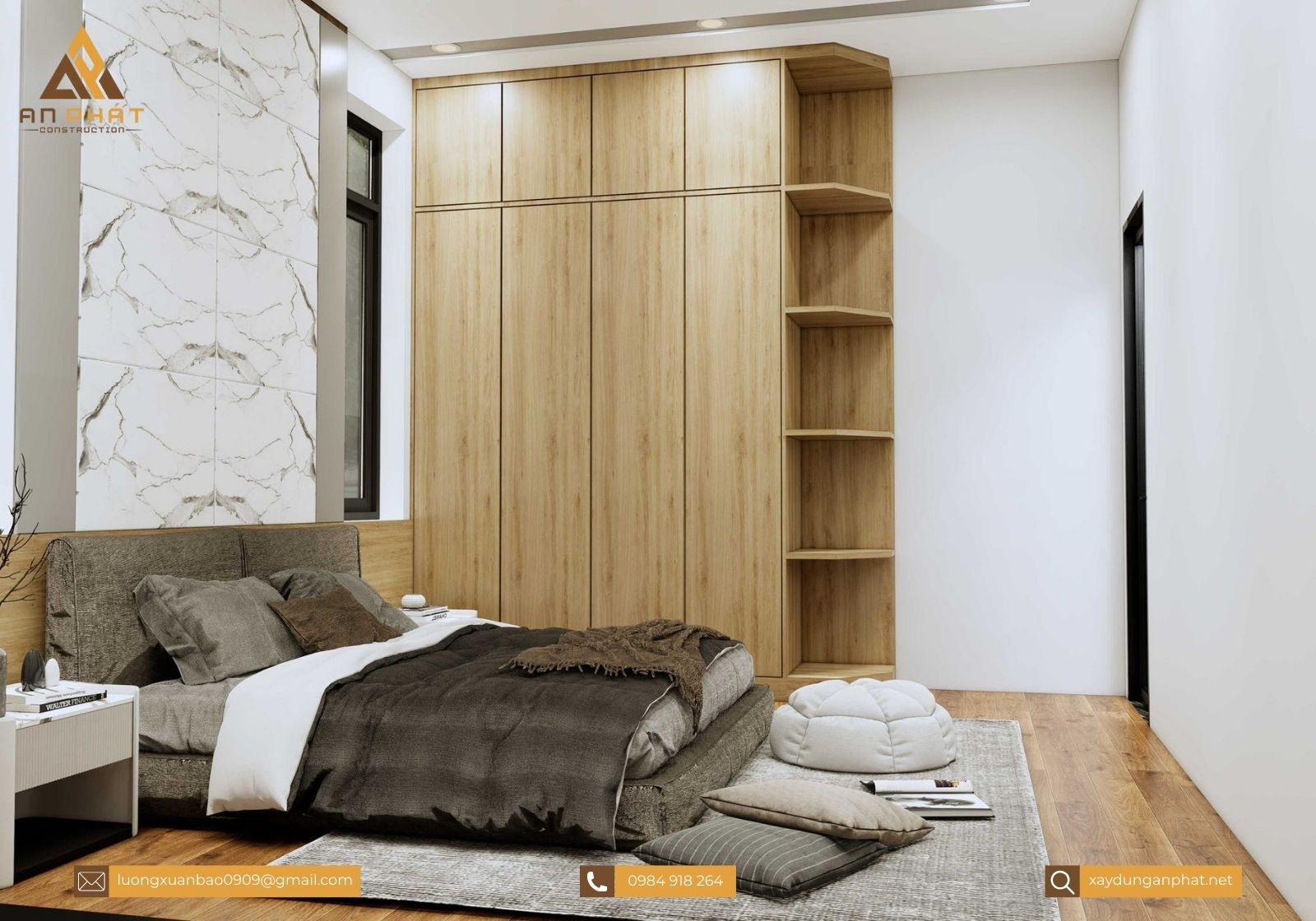 Nhà cấp 4 mái thái 170m²