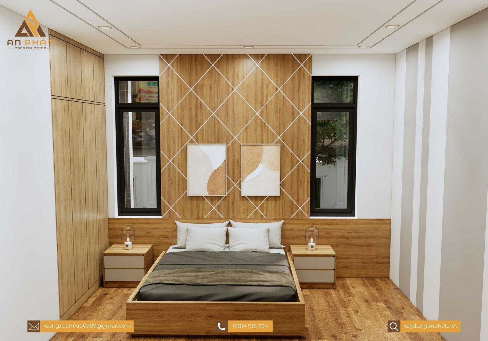 Nhà cấp 4 mái thái 170m²